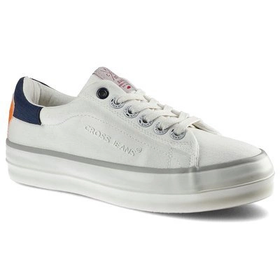 Trampki CROSS JEANS - FF2R4080C Biały