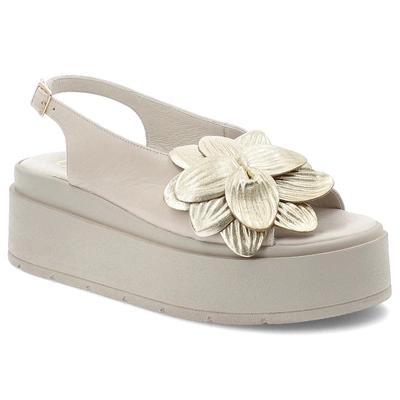 Sandały CHEBELLO - 4645_-513-000-PSK-S370 Beżowy Jasny