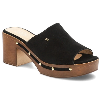 Klapki SIMEN - 6844A K.W.Nero