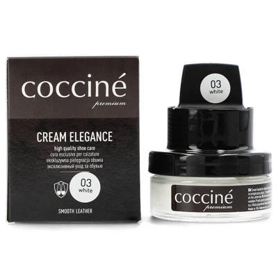 Schuhpflegecreme COCCINE - Cream Elegance/Weiß 03