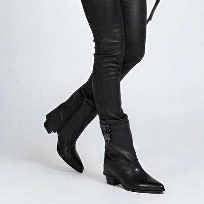 Botki ARMODO - 60567 V.Czarny+Cn.