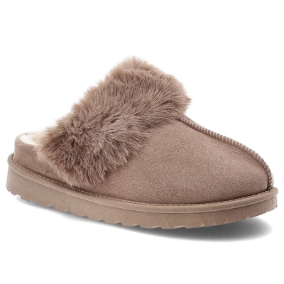 Kapcie VINCEZA - 13643 BR Brązowy