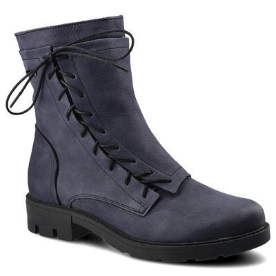 Botki POLLONUS - 5-0876-020 Granat Samuel/Dz