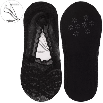 Baleriny MORAJ 3 Pary - CDB250-002 Czarny