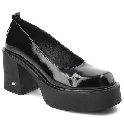 Półbuty KARINO - 5036/090-P Czarny/Naplak