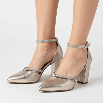 Sandały MARCO TOZZI - 2-82404-42 957 Platinium