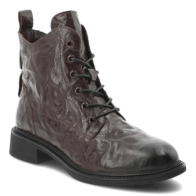 Botki ARTIKER - 57C1005 Brąz