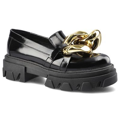 Półbuty CARINII - B5976_-037-000-000-E33 Czarny