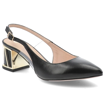 Czółenka ARMODO - 869 Czarne Lico