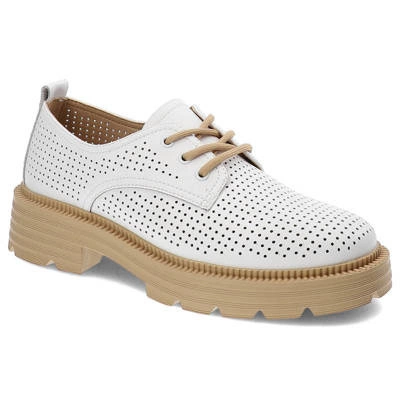 Halbschuhe ARTIKER - 52C2015 Weiß+Beige