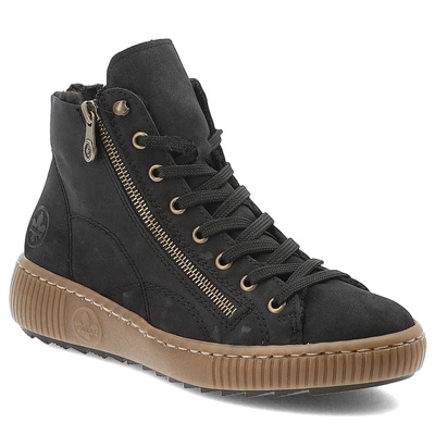 Botki RIEKER - Z6610-00 Black