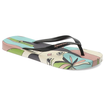 Japonki IPANEMA - 83589 Graffiti III Fem AU659 Beige/Black