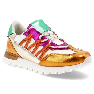 Sneakersy ARTIKER - 56C1737 White/Orange