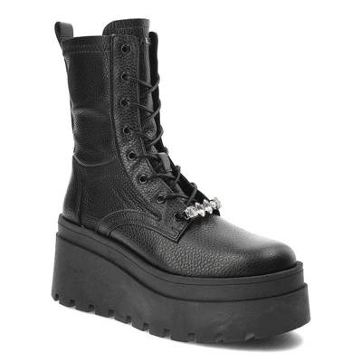 Stiefeletten CARINII - B9137_-J23-000-000-E67 Schwarze