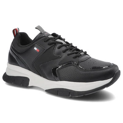 Sneakersy TOMMY HILFIGER - T3A4-31177-0518999 Black 999