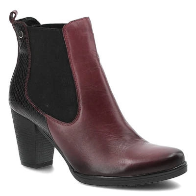 Botine MACIEJKA - 02089-23/00-3 Maroon