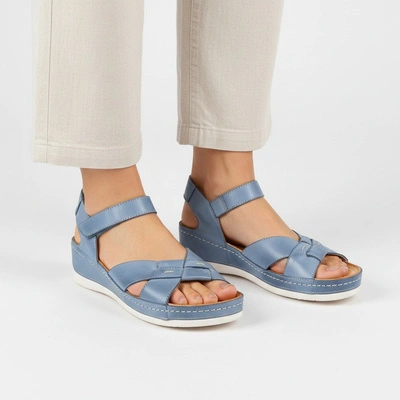 Sandały WASAK - 0473 Jeans