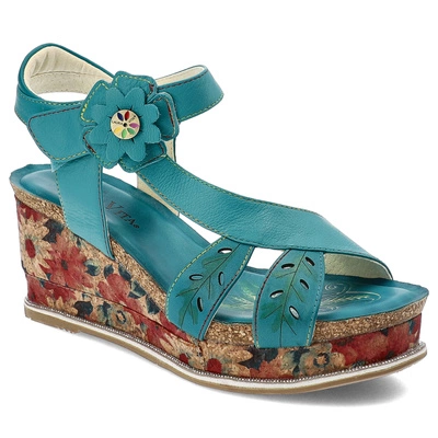 Sandalen LAURA VITA - Hacdeo 22  SL14598-22 Blaue