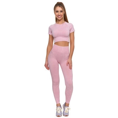 Komplet MORAJ - Top BD1900-508+Legginsy RDL2200-013 Pink