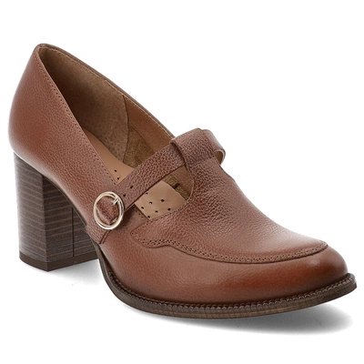 Półbuty ARMODO - 1662 Koniak Rustik