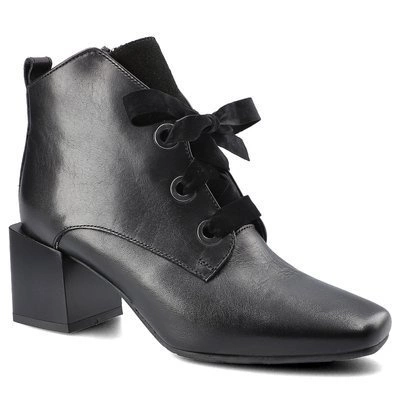 Botki KARINO - 3503/076-F Czarny