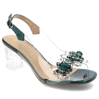 Sandały S.BARSKI - MR38-D1 Green