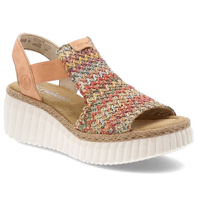 Sandały RIEKER - 69172-92 Multi