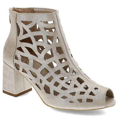 Botki EXQUISITE - 1417 Złoty