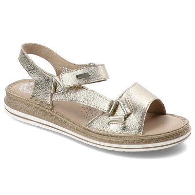 Sandały ARMODO - 1204 D85 Złoty Floter