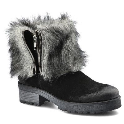 Botki MACIEJKA - 03309-01/00-3 Czarny