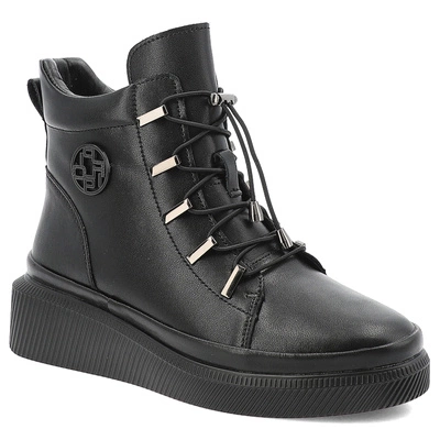 Botki FILIPPO - DBT7416/25 BK Czarny