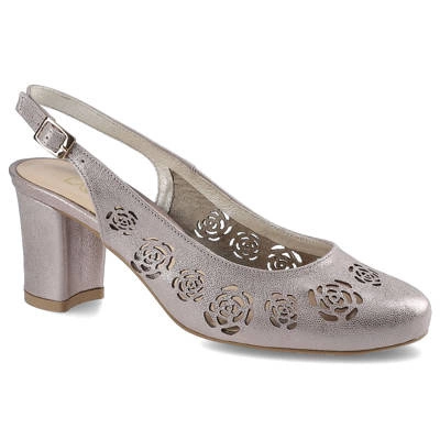 Sandały EXQUISITE - 1049 Grid Róż