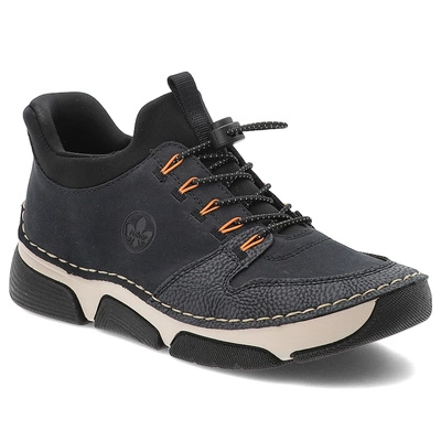 Półbuty RIEKER - 45963-14 Blue