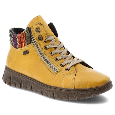 Trzewiki RIEKER - N1305-68 Yellow