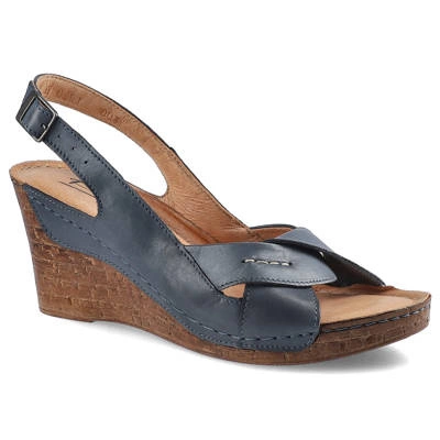 Sandały POLLONUS - 5-0691-003 Niebieski Angel