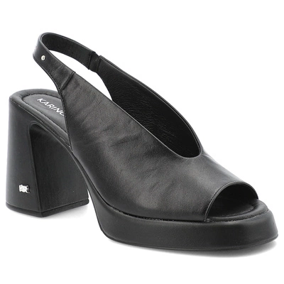 Sandały KARINO - 5544/076-P Czarny/Lico