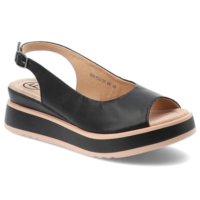 Sandały FILIPPO - DS6153/25 BK Czarny