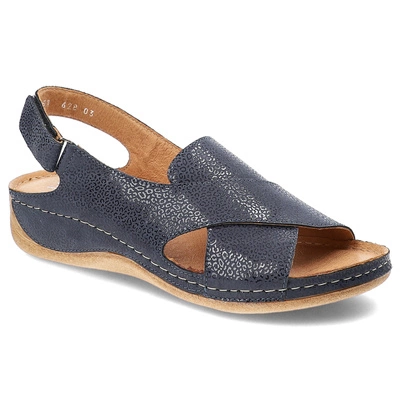 Sandały POLLONUS - 5-1628-003 Granat Puma