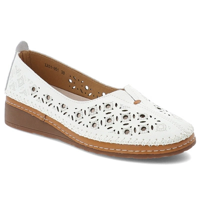 Półbuty S.BARSKI - LR51-951 White