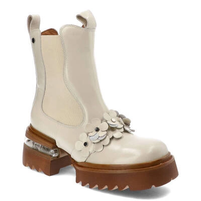 Botki TUFFONI - 1223021LB Milky