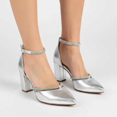 Sandały MARCO TOZZI - 2-82404-42 941 Silver