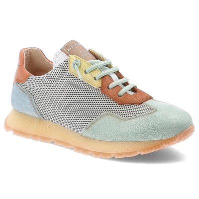 Sneakersy HISPANITAS - CHV253869 Cervo-V25 Eucalipto Melbourne-V25 White