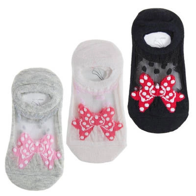 Baleriny MORAJ 3 Pary - CDK170-023 Mix Kolor