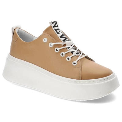 Sneakers DAMISS - DS-665 Camel/Weiß