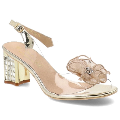 Sandały S.BARSKI - MR52-238 Gold