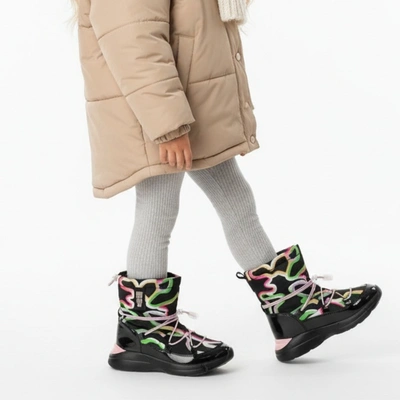 Śniegowce BIG STAR - KK374099 Czarny/Róż