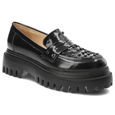 Półbuty SIMEN - 6863A L.Czarny Mat