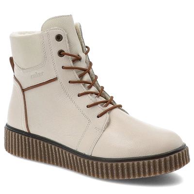 Trzewiki RIEKER - Y4303-80 White