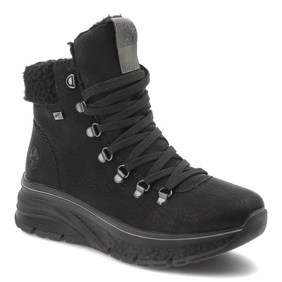 Botki RIEKER - 48034-00 Black