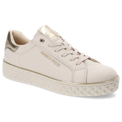 Sneakersy MARCO TOZZI - 2-23705-41 402 Cream Comb